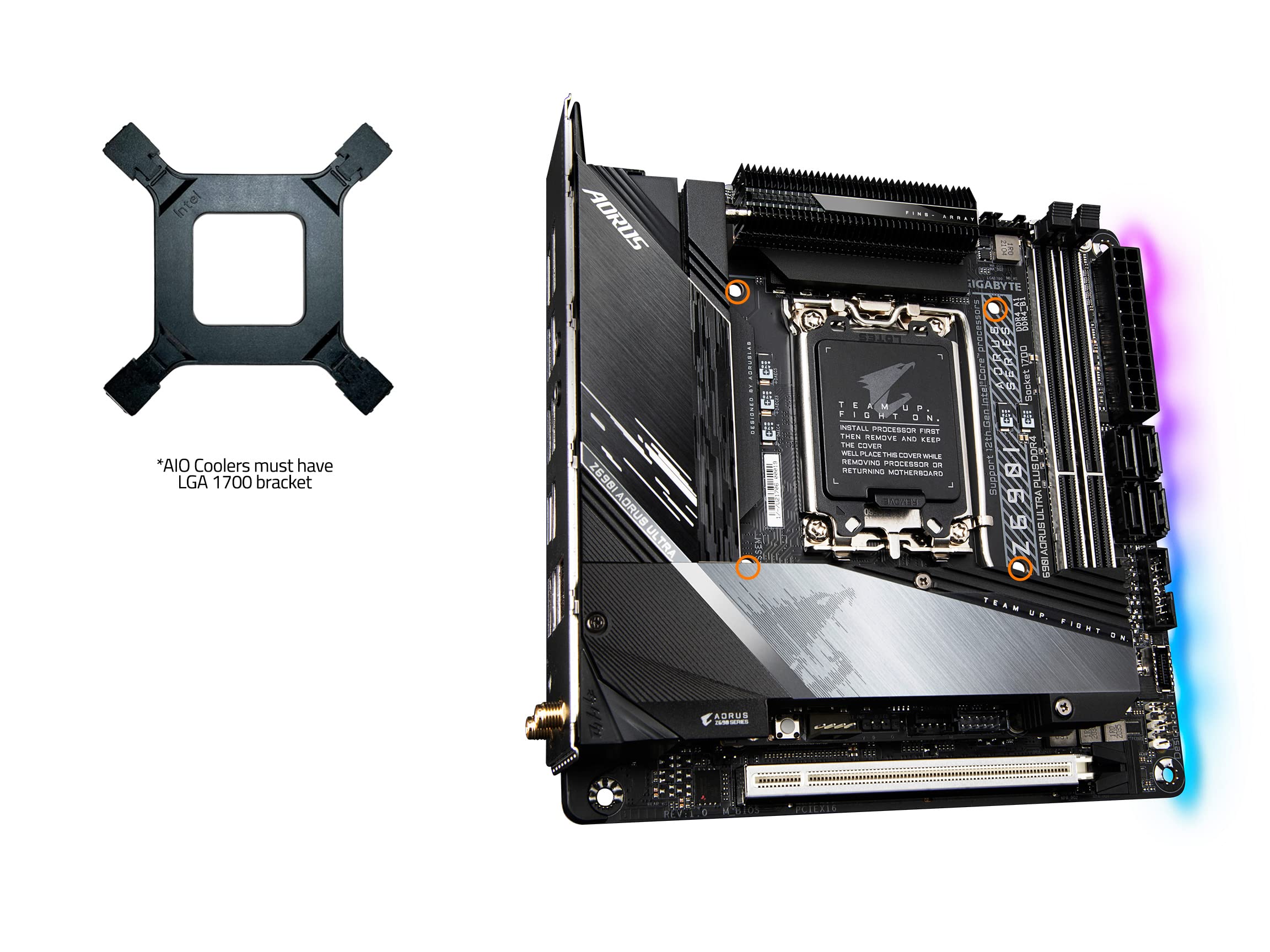 Amazon.in: Buy GIGABYTE Z690I Aorus Ultra Plus D4 (Lga 1700/ Intel